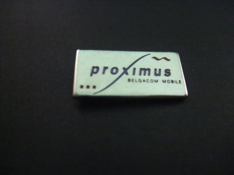 Proximus Belgacom telecommunicatiebedrijf zilverkleurig